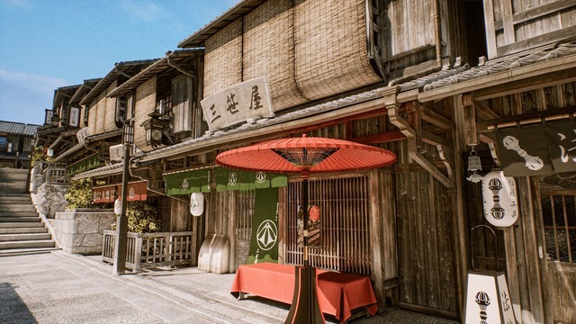 UE4向け京都背景アセット「Kyoto Alley」が18,075円でリリース、商用利用も可能