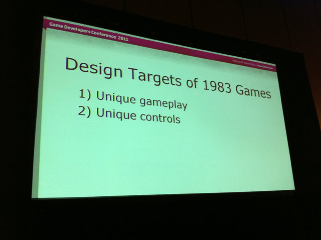 3月3日の13時半より、著名なゲームデザイナーであり、GDC 2004 のGame Developers Choice AwardsにてLifetime Achievement Award（生涯功労賞）を受賞したMark Cerny氏によるセッション「Classic Game Postmortem - MARBLE MADNESS (クラシックゲーム総括 - マーブルマ