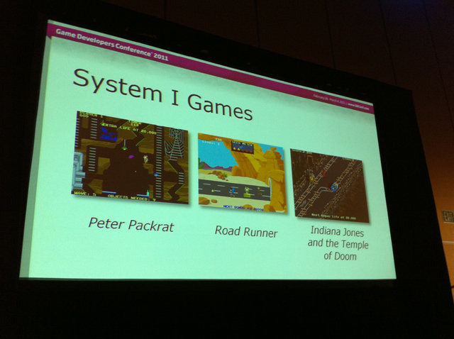 3月3日の13時半より、著名なゲームデザイナーであり、GDC 2004 のGame Developers Choice AwardsにてLifetime Achievement Award（生涯功労賞）を受賞したMark Cerny氏によるセッション「Classic Game Postmortem - MARBLE MADNESS (クラシックゲーム総括 - マーブルマ