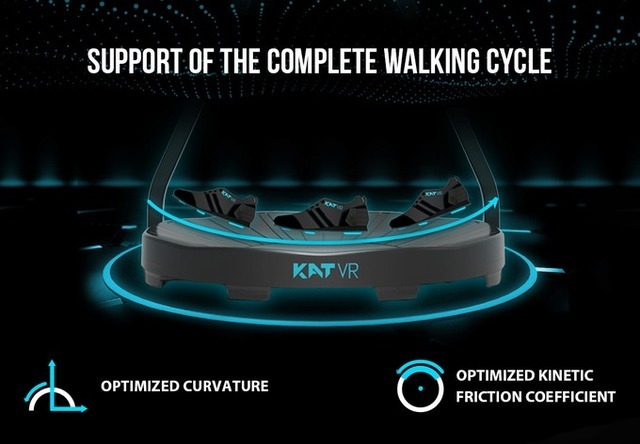 キャンペーン初日に目標額の10倍を調達！ VR用全方向トレッドミル「KAT Walk C」Kickstarter開始