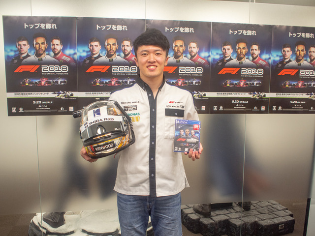 『F1 2018』特別インタビュー！F3宮田莉朋ドライバーに訊く、最新作のここがツボ