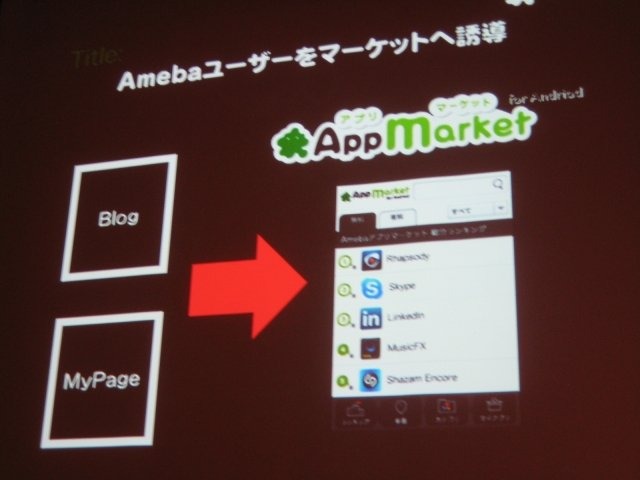 東京国際交流館で開催されているスマートフォン2011春の2日目、ゲームトラックが用意され、多くの業界関係者が訪れました。午前にはサイバーエージェントの技術部門執行役員 アメーバ事業本部ゼネラルマネージャーの長瀬慶重氏が登壇し、アメーバのオープン化について話