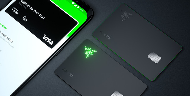 Razer、決済サービス「Razer Card」を発表―支払い時にカードが光るゲーミングな要素も