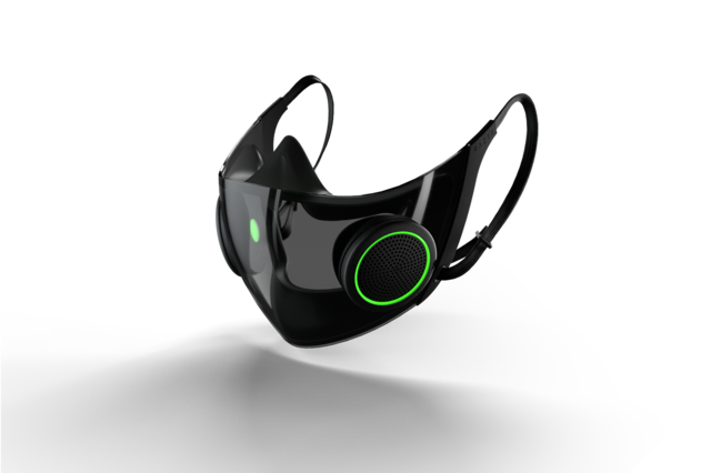 Razer、“ゲーミング”スマートN95マスク「Project Hazel」を発表―発光だけでない本格性能