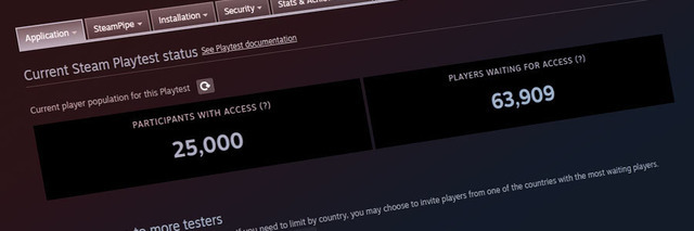 キーの用意なしでSteamでのテストプレイが可能に―「Steam Playtest」正式リリース