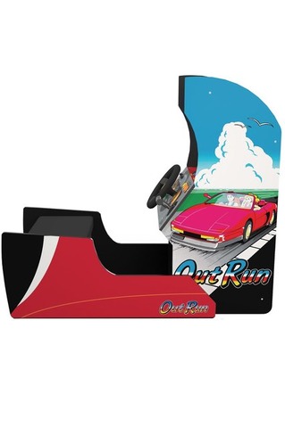 自宅がまるでゲームセンター！家庭用ゲーム筐体『ARCADE1UP OutRun』8月発売決定―セガの名作ドライビングゲーム4作品を収録