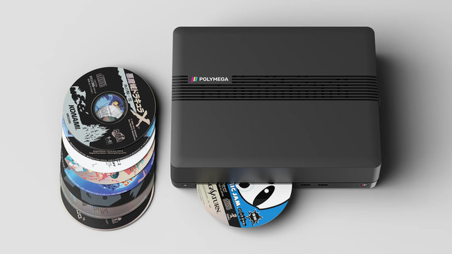 CD対応のレトロゲーム互換機「POLYMEGA」2021年9月12日に発売決定