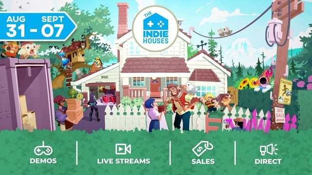 海外インディーゲーム販売元7社共同「The Indie Houses」結成発表―Steamにて新作発表含むイベント予定