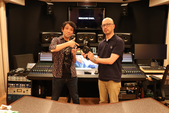 『FF14』祖堅正慶氏、ATH-R70x商品企画者の鈴木弘益氏と現役作曲家が重要と考える、リモート制作の機材の要とは