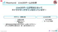 最新IPゲームタイトルにおけるキャラクターデザイン―f4samurai、Live2Dチームの体制と活躍【alive 2022】