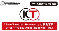 『Fate/Samurai Remnant』は初動不調？コーエーテクモが上半期の業績予想下回る【ゲーム企業の決算を読む】