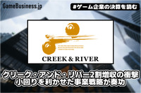 クリーク・アンド・リバー社2割増収の衝撃、小回りを利かせた事業戦略が奏功【ゲーム企業の決算を読む】