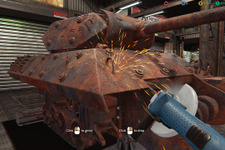 戦車修理シム『Tank Mechanic Simulator』DMCA侵害によりSteamストアから削除―「オリジナル製作されたマウス戦車の内装」を許可なく使用 画像