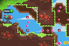 ふわふわ2Dアクション『Bumballon』―メインとなるシステムは『スーパードンキーコング』からとても影響を受けた【開発者インタビュー】 画像