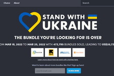 Humble Bundleのウクライナ人道支援「Stand With Ukraine bundle」寄付総額は約25億円超えに
