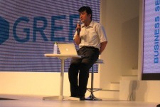 【TGS 2011】ゲームを全人類の楽しみに?GREEステージセッション「経営から見るソーシャルゲームのインパクト」 画像