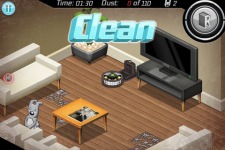 お掃除ロボット「ルンバ」で遊ぶゲームアプリ「Roomba Revenge」 画像