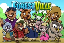 ジンガ、新作iOS向けゲームアプリ『ForestVille』をリリース 画像
