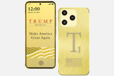 トランプ・モバイル設立、「T1 Phone」発表。まるで金の延べ板なゴールド一色スマホ
