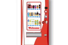 自販機でゲームが遊べる ― コカ・コーラ、羽田空港に新型設置