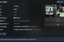 Steam「特定の成人向けコンテンツ」を早速制限。ガイドライン更新に伴いルール違反のゲーム削除