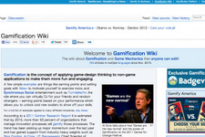 ゲーミフィケーション企業のBadgeville、Wikiコミュニティ「Gamification.org」を買収 画像