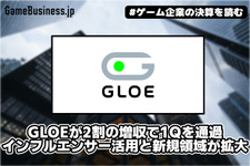 GLOEが2割の増収で1Qを通過、インフルエンサー活用と新規領域が拡大【ゲーム企業の決算を読む】 画像