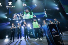 スズキ、格闘ゲーム世界大会「Evo」に協賛　日米仏3大会でコラボバイクも展示