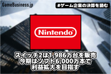 任天堂、スイッチ2は1,986万台を販売－今期はソフト6,000万本で利益拡大を目指す【ゲーム企業の決算を読む】