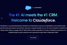 ClaudeにSalesforceを統合した「Claudeforce」、AnthropicとSalesforceが発表。Claudeから営業データ分析や顧客対応 画像