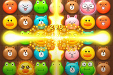 LINEゲームの『LINE POP』が2000万ダウンロード突破　『LINE バブル』も1000万ダウンロード 画像