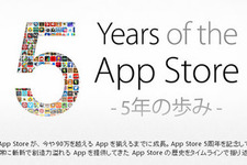 App Store5周年を記念し、iOS向け人気ゲームやアプリが無料配信中 画像