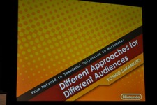 【GDC2010】任天堂、坂本賀勇氏が初めて明かすゲーム作りのアプローチ 画像