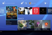 PS4ユーザーインターフェースの最新画像が公開 画像