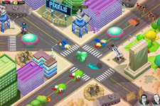バンダイナムコエンターテインメント、パックマンなどのゲームキャラが登場する新作映画「Pixels」のスマホゲームを提供決定 画像