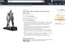 Amazon、ゲームキャラの3Dプリンタ製フィギュアを販売開始　カスタマイズも可能 画像