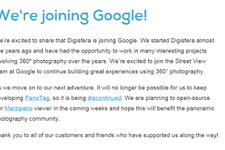 グーグル、360°パノラマ画像を提供するスタートアップのDigisferaを買収 画像