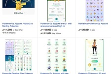 eBayで『Pokemon GO』アカウントが出品中、「150匹以上ゲット済み」約30万円 画像