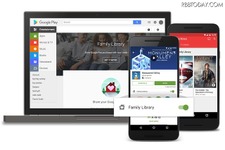 米Google、アプリやコンテンツを6人で共有できる「Google Play Family Library」発表 画像