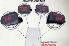 スマホ向けVRコントローラー「Vroom Project」Kickstarterページに登場―Unity対応の開発環境が用意