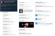 欧州スクエニのTwitterが乗っ取り被害―暴言ツイートやフォロワーのブロックも 画像