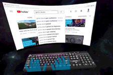 VR中にもキーボードを打てる！―LogitechがViveトラッカーを使用した新技術を開発 画像