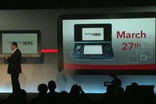 ニンテンドー3DS、北米での発売は3月27日・価格は249.99ドル 画像
