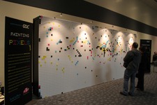 【GDC2011】みんなで描くピクセルの絵・・・果たして完成するのは 画像