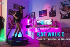 キャンペーン初日に目標額の10倍を調達！ VR用全方向トレッドミル「KAT Walk C」Kickstarter開始 画像