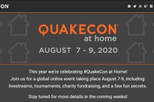 2020年「QuakeCon」はオンラインイベント「QuakeCon at home」に―開催は2020年8月7日から9日まで