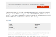 「DirectX9.0c」エンドユーザーランタイム公式配布再開！セキュリティも強化