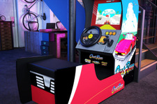 自宅がまるでゲームセンター！家庭用ゲーム筐体『ARCADE1UP OutRun』8月発売決定―セガの名作ドライビングゲーム4作品を収録 画像