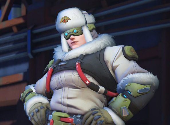 オーバーウォッチ』ロシア系ヒーロー、ザリアの一部スキンから「Z」の