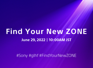 ソニー「Find Your New ZONE」予告サイトが出現、「#glhf」のハッシュタグも 画像